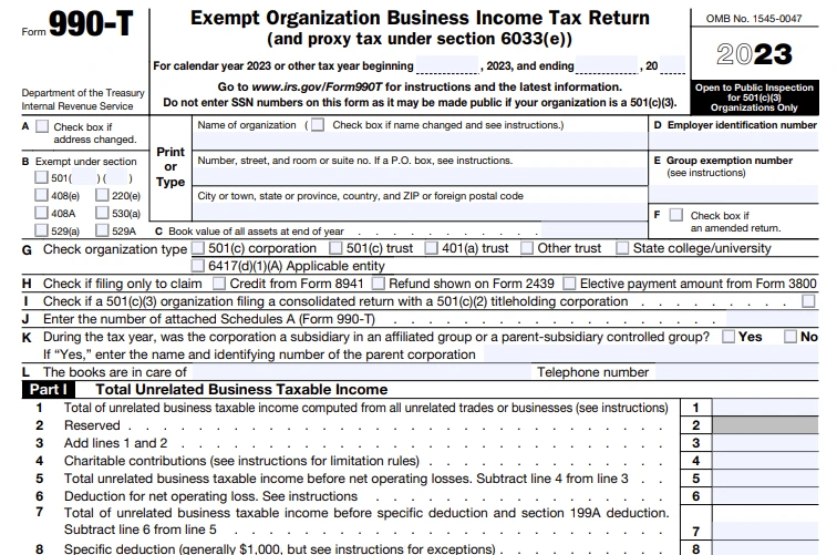 Form 990-PF Filing Requirements